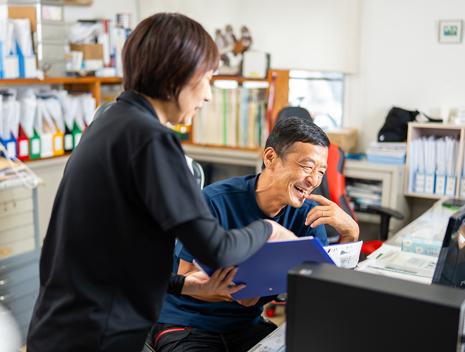 積み重ねた毎日が、地域の皆さまとの信頼をつくってきました。